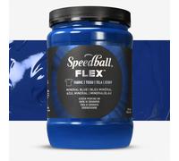 Speedball : Flex Fabric Screen Printing Ink : 946ml : Mineral Blue