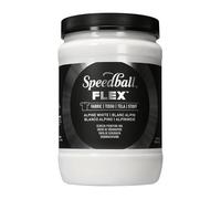 Speedball Flex Screen Printing Fabric Ink Alpine White 32oz, for Home Decor, Bags, T Shirt, Essential for Artists Craft Kit