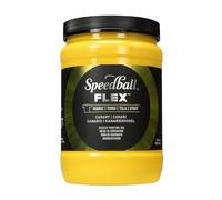 Speedball Flex Screen Printing Fabric Ink Canary 32oz, for Home Decor, Bags, T Shirt, Essential for Artists Craft Kit