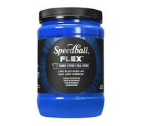 Speedball Flex Screen Printing Fabric Ink Lake Blue 32oz, for Home Decor, Bags, T Shirt, Essential for Artists Craft Kit