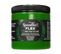Speedball Flex Screen Printing Fabric Ink Spring Green 8oz, for Home Decor, Bags, T Shirt, Essential for Artists Craft Kit