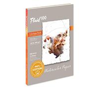 Global : Fluid 100 Easy Block : Watercolour Paper : 300gsm : 12x16in : Cold Pressed