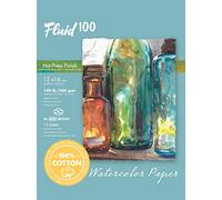 Handbook Paper Fluid 100 Watercolor Hp 140Lb Ez-Block 12X16