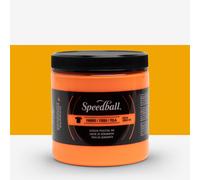 Speedball : Fluorescent Fabric Screen Printing Ink : 8oz : Orange
