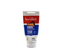 Speedball H3573 Block Printing Fabric Ink, 2.5 oz, White