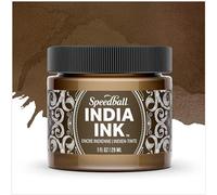 Speedball India Ink, Sepia, 1-Ounce