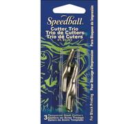 Speedball Lino Cutter Trio Lino Cutter Set, #1, #2, #3 Cutters, For Art, Block Printing, Screen Printing, Craft, Printmaking, Home, Block Printers, Studio, Artists, Carving, Stamping, Linoleum