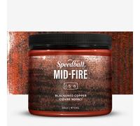 Speedball : Mid-Fire Glaze : 473ml : Blackened Copper