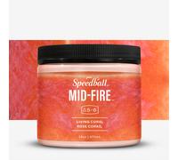 Speedball : Mid-Fire Glaze : 473ml : Living Coral