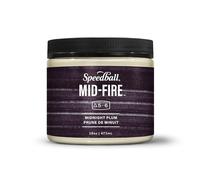 Speedball Mid-Fire Glaze, Midnight Plum, 16 Ounce for Pottery and Ceramics