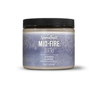 Speedball Mid-Fire Glaze, Wisteria, 16 Ounce Jar for Pottery and Ceramics