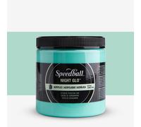 Speedball : Night Glo : Acrylic Screen Printing Ink : 8oz (236.5ml) : Green