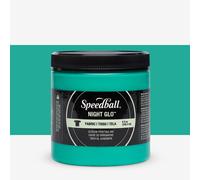 Speedball : Night Glo Fabric Screen Printing Ink : 8oz : Green