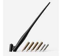 Speedball Oblique Pen Set, Calligraphy, Writing, Handwriting, Bullet Journal, Stationary Supplies, Beginners Tools Essentials, Black