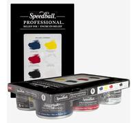 Speedball : Professional Relief Ink : 8oz (236.5ml) : Set of 6