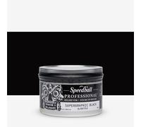 Speedball 8oz Professional Relief Ink Supergraphic Black, For Block, Relief Printing, Linocut, Wood Cutting, Oil-Based, Art, Craft Supplies