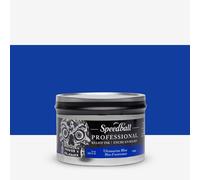 Speedball 8oz Professional Relief Ink Ultramarine Blue, For Block, Relief Printing, Linocut, Wood Cutting, Oil-Based