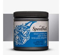 Speedball 8oz Water-Soluble Block Ink Pewter, For Block Printing, Lino Printing, Screen Printing, For Artists Kit