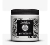 Speedball Water-Soluble Block Printing Ink 8oz White, Waterproof Relief Printing Ink, Lino, Wood, Soft Block, Printing, Artist Art Tool Kit Printing Accessories, Printing, Block Printing Art Set