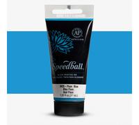 Speedball 37ml 1.25oz Water-Soluble Block Ink Fluorescent Blue, Block Printing, Lino Print, Screen Printing, for Artists Kit
