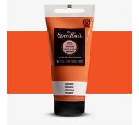 Speedball : Relief Ink : Water-soluble : 37ml (1.5oz) : Orange