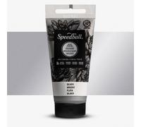 Speedball Art Products Water Soluble Block Printing Ink, Silver, 1.25oz