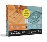 Speedball Screen Printing Essentials Tools Kit, Craft Kit, Home Art, School, DIY Screenprinting Supplies, Art, Vinyl Stencils Stamp Making, T Shirt Fabric Craft, Fashion, Home Decor Arts Craft