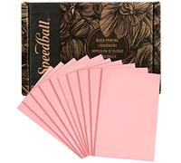Speedball Speedy-Carve Block Printing Carving Block, Rectangle, Pink, 4 x 6 Inches (10-Pack), Linoleum for Printmaking