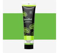 Speedball 150ml 5oz Water-Soluble Block Ink Fluorescent Lime Green, for Block Printing, Lino, Screen Printing, for Artists