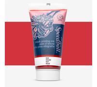 Speedball : Water-Soluble Block Ink : 75ml : Red