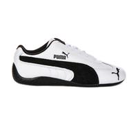 PUMA Speedcat LTHR Unisex Trainers, white black, 7.5 UK