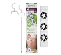 SpeedComfort Cast Iron Radiator Fan Extension Set - White