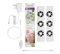 SpeedComfort Radiator Fan Duo Set - White