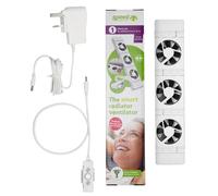 SpeedComfort Radiator Fan Mono Set - White
