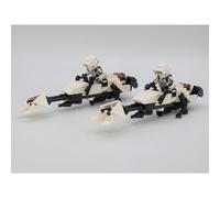 (Speeder Bike Scout Troopers) Star Wars 501st Captain Rex Jesse Echo Clone Troopers Army Set Minifigures Set