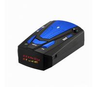 Speeder Pro Radar Detector Car Radar radar detector Speed Camera Detector Long Range Detection Compact Dashboard Device for Motorway City and Car Travel (Blue)