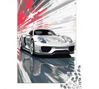 Speeding Sports Car Jigsaw Puzzles for Adults Interesting Puzzle Game 1000 Jigsaws Educational Games Home Decoration Gifts 70x50cm/1000pcs
