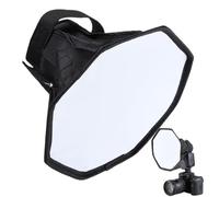 Speedlight Diffuser - Portable Hot Shoe Diffuser | Nylon Light Lighting Accessory, Foldable Diffusers Professional Dome For Octagonal Soft Light Cover For Most Cameras Enhanced Photography