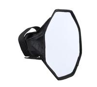 Speedlight Diffuser Softbox for DSLR Camera, 20cm / 30cm, 20CM | Foldable Speedlight Reflector Softening Harsh Camera Flashlight for Portrait Photography and Lighting Modifier