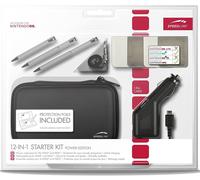 Speedlink 12in1 Starter Kit Bag Game Case Car Charger for New 3DS DSi