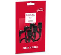 Speedlink 3X SATA-3 Data Cable S-ATA 6 Gb/S High Speed Hard Drive SSD HDD 90°