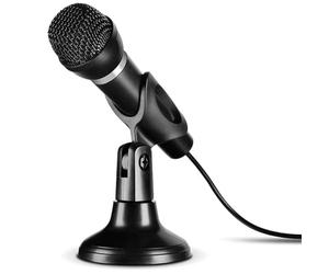 Speedlink Fama Microphone for on the Move (Small Size for 3.5 mm Jack Cable - Black black,SL-800002-BK