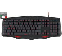 Speedlink LAMIA USB Gaming Keyboard Qwerty LED Italy It Ita Keyboard-Layout