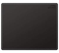 Speedlink Notary Soft Touch Mousepad SL-6243-LBK, Stylish Leather-Look, Soft Surface, Stitch Detailing, Non-Slip Backing, 23 Centimetre Length x 19 Centimetre Width x 3 Millilitre Thick, Black