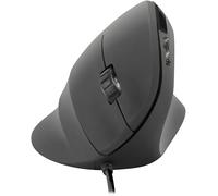 Speedlink PIAVO Ergonomic Vertical Mouse - Wired Ergonomic Vertical Mouse with USB Port for Office/Home Office, Black