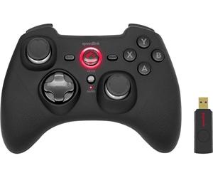 Speedlink RAIT Gamepad Wireless - wireless gamepad with vibration function, for PC/PS3/Switch, black