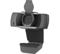 Speedlink RECIT HD Webcam - high-resolution camera, integrated microphone, universal holder, black