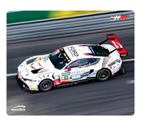 Speedlink SILK HRT Ford Mustang GT3 - Mousepad with motif, soft textile surface, 23 x 19 cm, racing car, motor sport, race track, sports car, PC mouse pad, small