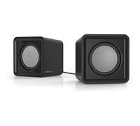 SPEEDLINK SL-810004-BK Twoxo Stereo Compact Cube designed USB Powered 5W Speaker