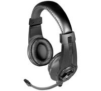SpeedLink SL-870007-BK METIS On-ear headset Corded Stereo Black Vo...